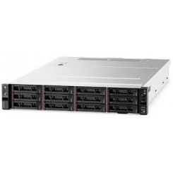 SR550 Xeon Silver 4208 (8C 2.1GHz 11MB Cache/85W) 16GB 2933MHz (1x16GB, 2Rx8 RDIMM), O/B 3.5" HS (8), 9350-8i, 1x750W, XCC Enterprise, Tooless Rails